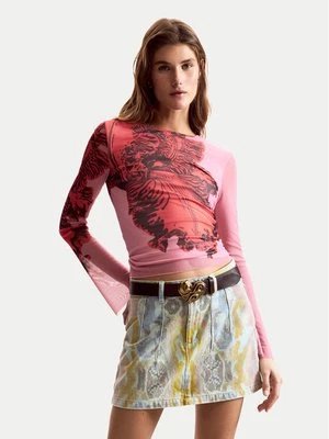 Obrázek produktu Desigual Halenka Orchid Lacroix 26SWTK50 Růžová Slim Fit