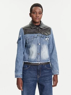 Obrázek produktu Desigual Jeansová bunda Contrast Mickey 25WWED16 Modrá Regular Fit