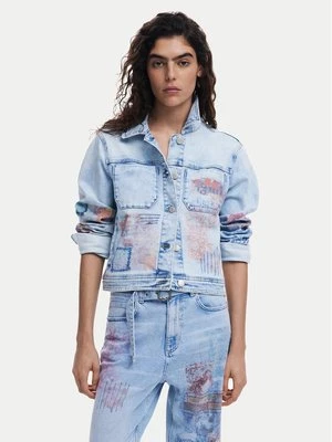 Obrázek produktu Desigual Jeansová bunda Los Angeles 25SWED03 Modrá Regular Fit