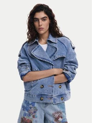 Obrázek produktu Desigual Jeansová bunda Ontario 25SWED57 Modrá Regular Fit