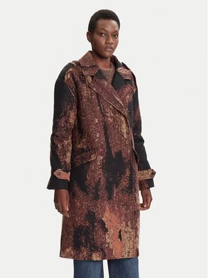 Obrázek produktu Desigual Kabát pro přechodné období Brushed Lacroix 25WWEW05 Hnědá Loose Fit