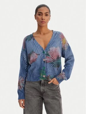 Obrázek produktu Desigual Kardigan 26SWJF19 Modrá Regular Fit