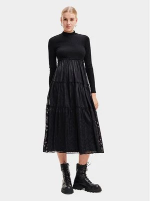 Obrázek produktu Desigual Každodenní šaty 23WWVWAD Černá Regular Fit