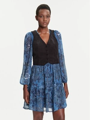 Obrázek produktu Desigual Každodenní šaty Chaleco 25WWVW27 Modrá Regular Fit