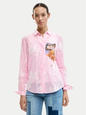 Obrázek produktu Desigual Košile Cam Pinkjack 26SWCW12 Růžová Regular Fit