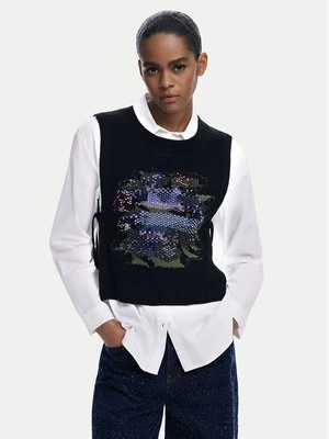 Obrázek produktu Desigual Košile Chaleco 25WWCW01 Bílá Regular Fit