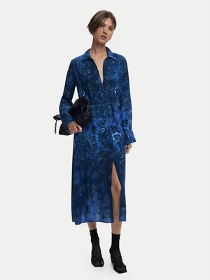 Obrázek produktu Desigual Košilové šaty Licuado 25WWVW23 Modrá Regular Fit