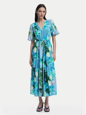 Obrázek produktu Desigual Košilové šaty Nancy 25SWVW18 Modrá Regular Fit