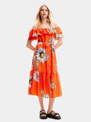 Obrázek produktu Desigual Letní šaty Georgeo 24SWVW02 Oranžová Regular Fit