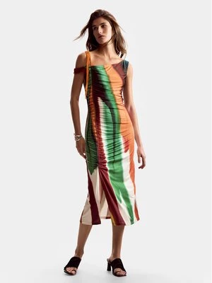 Obrázek produktu Desigual Letní šaty Paint Lacroix 26SWVK17 Barevná Slim Fit