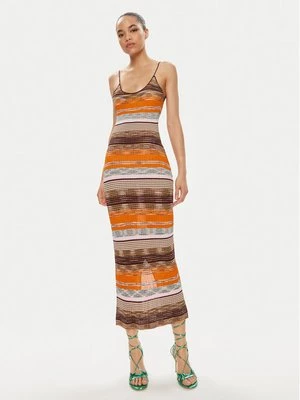 Obrázek produktu Desigual Letní šaty Viena 24SWVF05 Oranžová Slim Fit