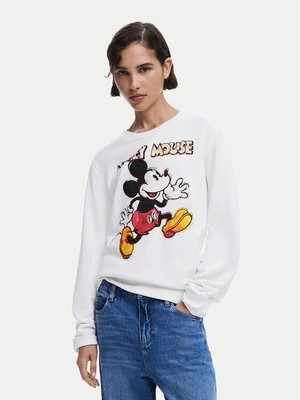 Obrázek produktu Desigual Mikina Avery Mickey 25SWSK45 Écru Regular Fit