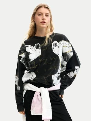 Obrázek produktu Desigual Mikina Kiss Mickey 26SWSK08 Černá Relaxed Fit