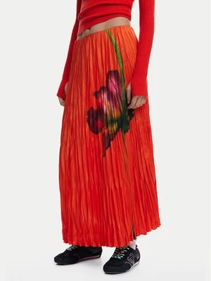 Obrázek produktu Desigual Plisovaná sukně Follet 25SWFW06 Oranžová Regular Fit