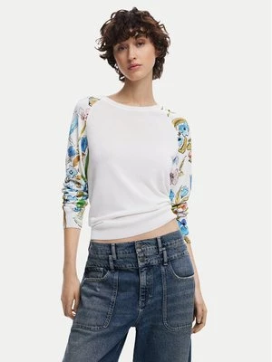 Obrázek produktu Desigual Svetr 25SWJF31 Bílá Regular Fit
