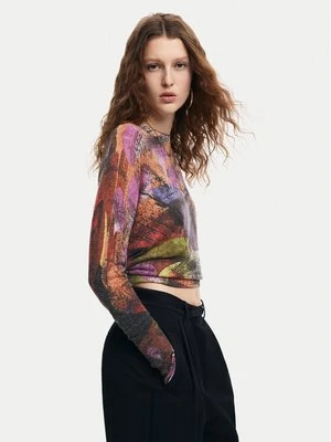 Obrázek produktu Desigual Svetr Camo Petals 24WWJF75 Barevná Regular Fit