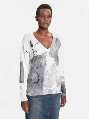 Obrázek produktu Desigual Svetr Gotemburgo 25WWJF15 Šedá Regular Fit
