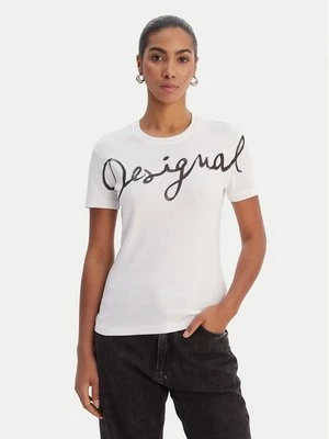 Obrázek produktu Desigual T-Shirt 26SWTK07 Bílá Regular Fit