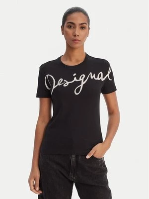 Obrázek produktu Desigual T-Shirt 26SWTK07 Černá Regular Fit