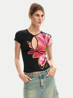 Obrázek produktu Desigual T-Shirt Dublin 26SWTK05 Černá Regular Fit