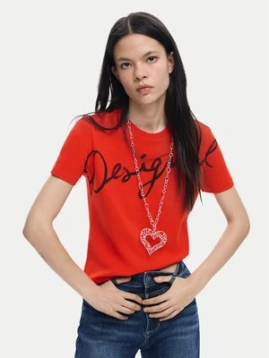 Obrázek produktu Desigual T-Shirt Florencia 26SWTK07 Červená Regular Fit