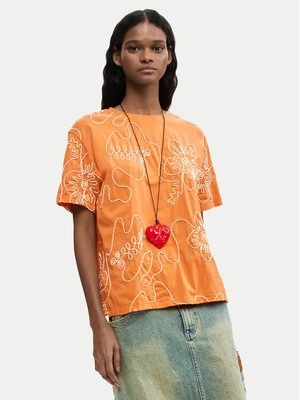 Obrázek produktu Desigual T-Shirt Genova 26SWTK48 Oranžová Regular Fit