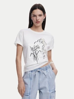 Obrázek produktu Desigual T-Shirt Paraguay 25SWTKAB Bílá Regular Fit