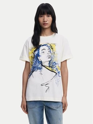Obrázek produktu Desigual T-Shirt Portrait 25WWTK05 Bílá Loose Fit
