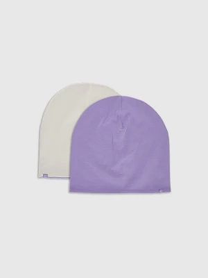 Obrázek produktu Dětská oboustranná beanie čepice - fialová 4F