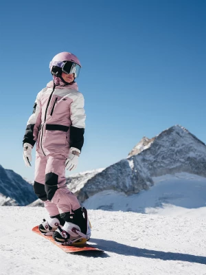 Obrázek produktu Dětská snowboardová bunda membrána 10000 - růžová 4F
