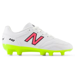 Obrázek produktu Dětské kopačky New Balance 442 ACADEMY JNR FG V2 JS43FWH2 – bílé