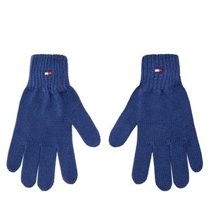 Obrázek produktu Dětské rukavice Tommy Hilfiger Small Flag AU0AU01657 Modrá