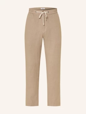 Obrázek produktu Digel Move Kalhoty Benny Ve Stylu Joggingových Kalhot, Střih Modern Fit, Z Lnu 72 beige