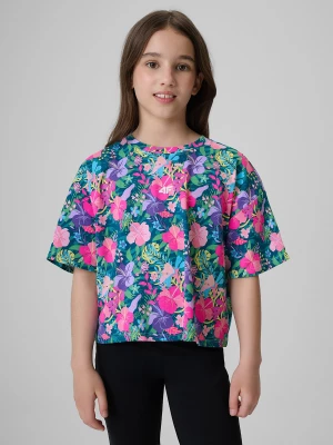 Obrázek produktu Dívčí boxy tričko s potiskem - multicolor 4F