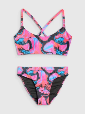 Obrázek produktu Dívčí dvoudílné plavky - multicolor 4F