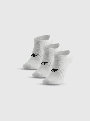 Obrázek produktu Dívčí krátké ponožky (3-pack) - bílé 4F