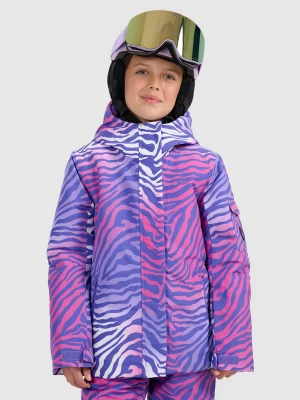 Obrázek produktu Dívčí snowboardová bunda membrána 8000 - multicolor 4F