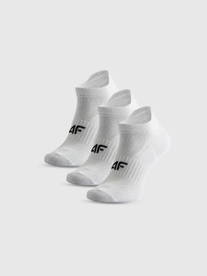 Obrázek produktu Dívčí sportovní kotníkové ponožky (3-pack) - bílé 4F
