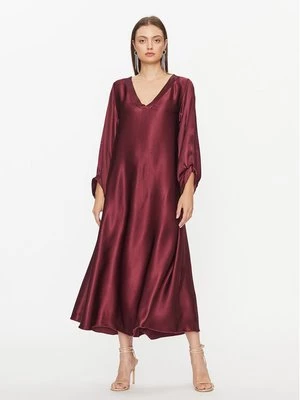 Obrázek produktu Dixie Koktejlové šaty A782Z037 Bordó Relaxed Fit