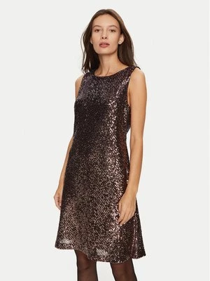 Obrázek produktu DKNY Koktejlové šaty DD4HZB44 Hnědá Slim Fit