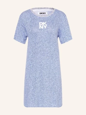 Obrázek produktu Dkny Noční Košile Easygoing Attitude tmavě modrá / tmavě modrá / černá