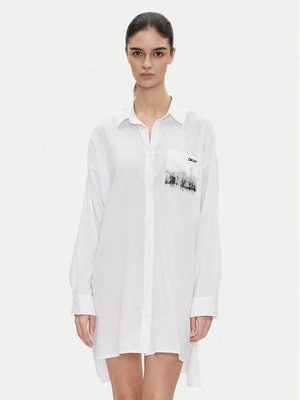 Obrázek produktu DKNY Noční košile YI30048 Bílá Relaxed Fit