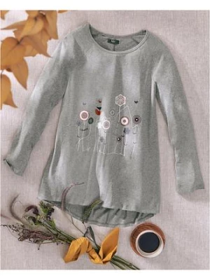 Obrázek produktu Długi shirt oversized z okrągłym dekoltem bonprix