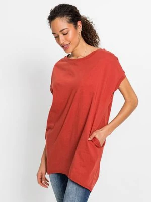 Obrázek produktu Długi T-shirt z czystej bawełny bonprix