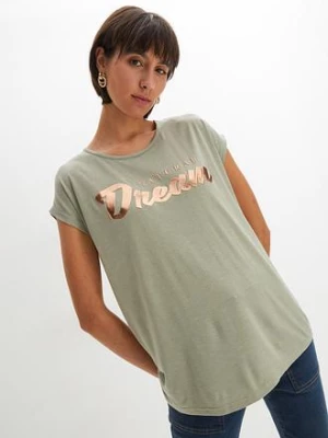 Obrázek produktu Długi T-shirt z mieszanki wiskozy bonprix