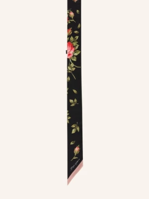 Obrázek produktu Dolce & Gabbana Hedvábný Šátek černá / červená / zelená