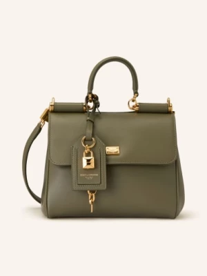 Obrázek produktu Dolce & Gabbana Kabelka My Sicily Plongé khaki / zlatá