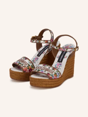 Obrázek produktu Dolce & Gabbana Klíny hnědá / krémová / růžová