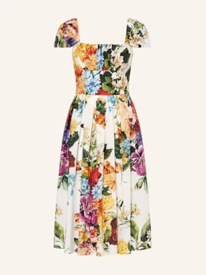 Obrázek produktu Dolce & Gabbana Koktejlové Šaty bílá / zelená / fialová