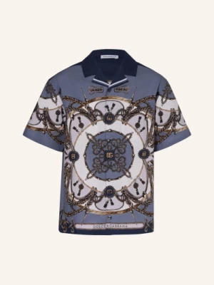 Obrázek produktu Dolce & Gabbana Košile Do Letoviska černošedá / černošedá / tmavě modrá